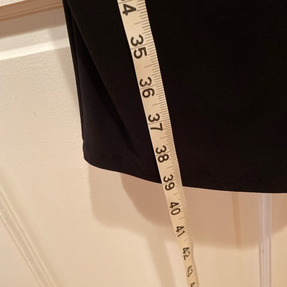 PRICE DROP!!! ADRIANNA PAPELL BLACK DRESS SEQUIN SLEEVES SIZE 4 - Picture 14 of 16
